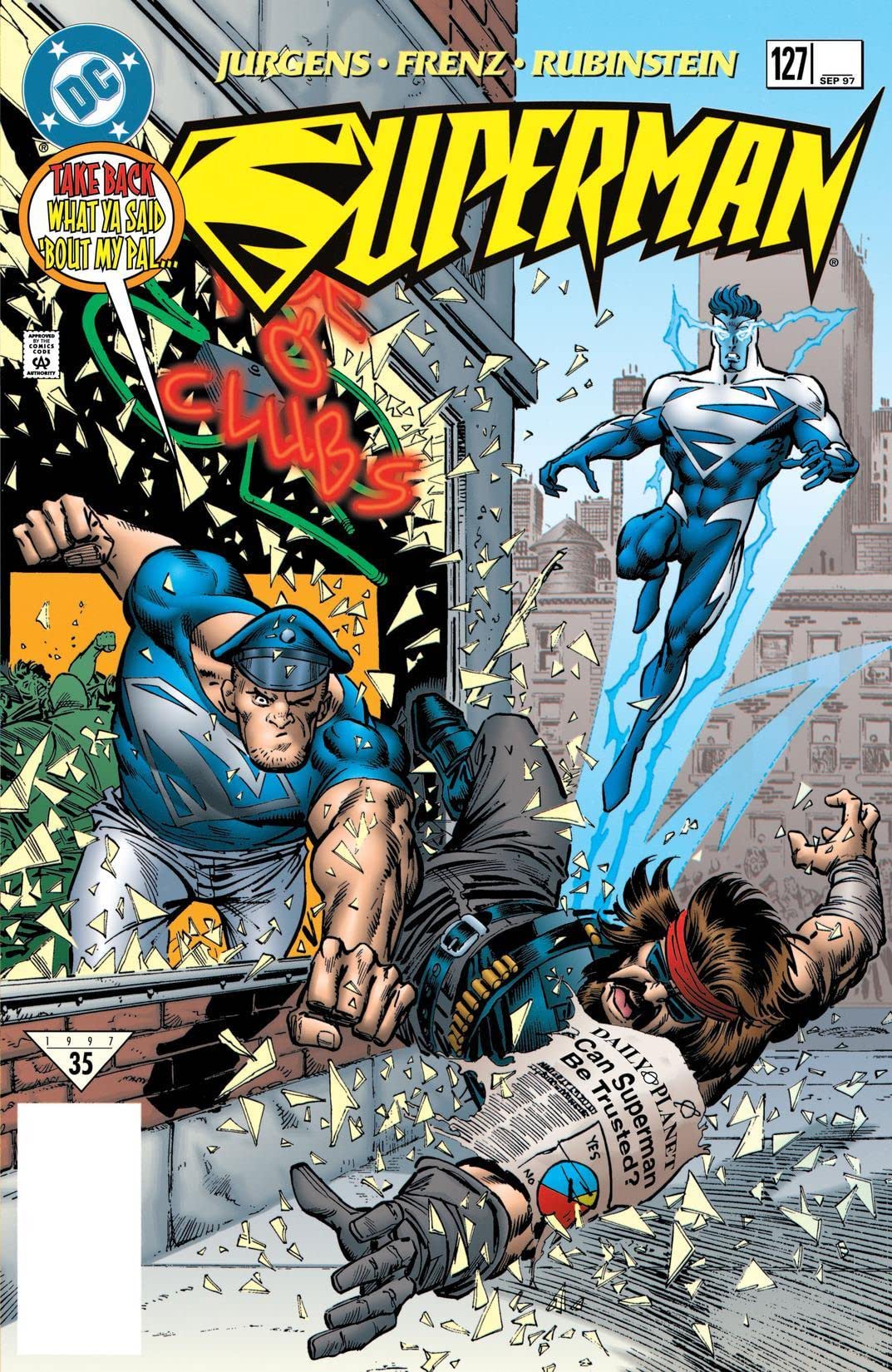 Superman #127 cover