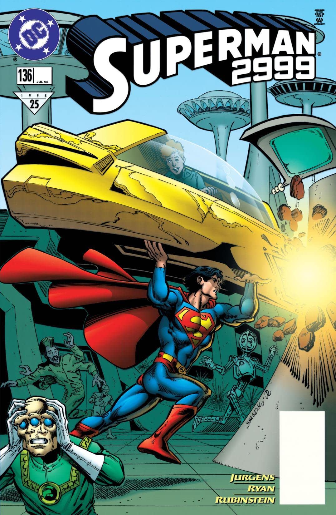 Superman #136 cover