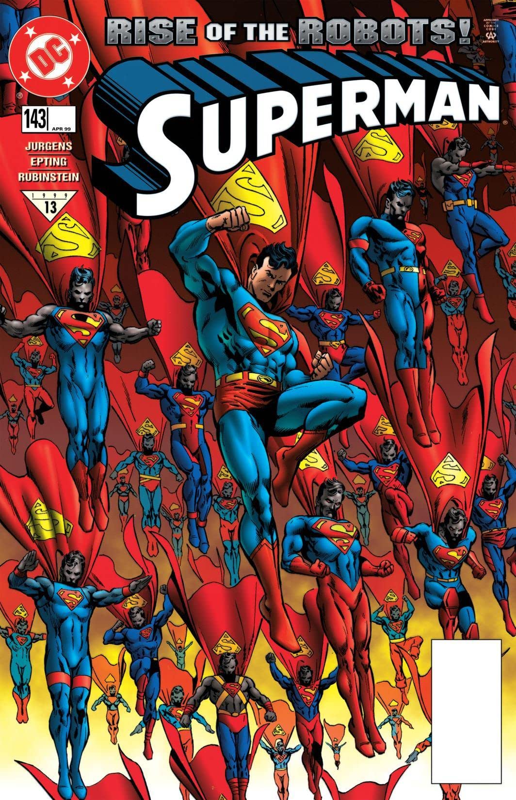 Superman #143 cover