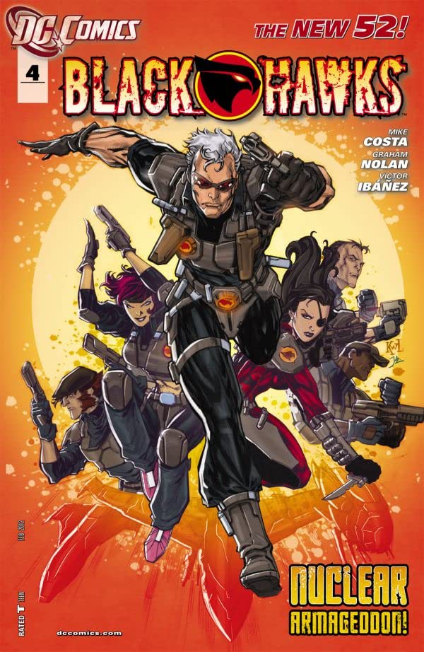 Blackhawks #4 cover