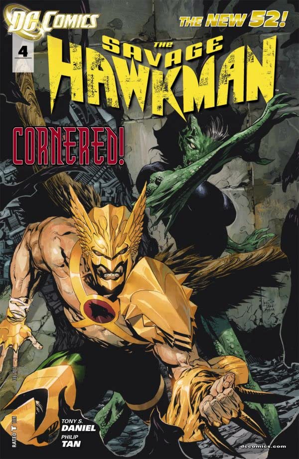 The Savage Hawkman #4 cover