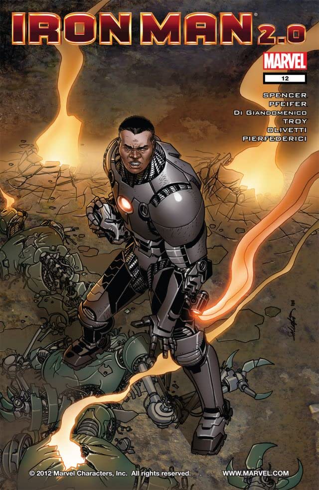 Iron Man 2.0 #12 cover