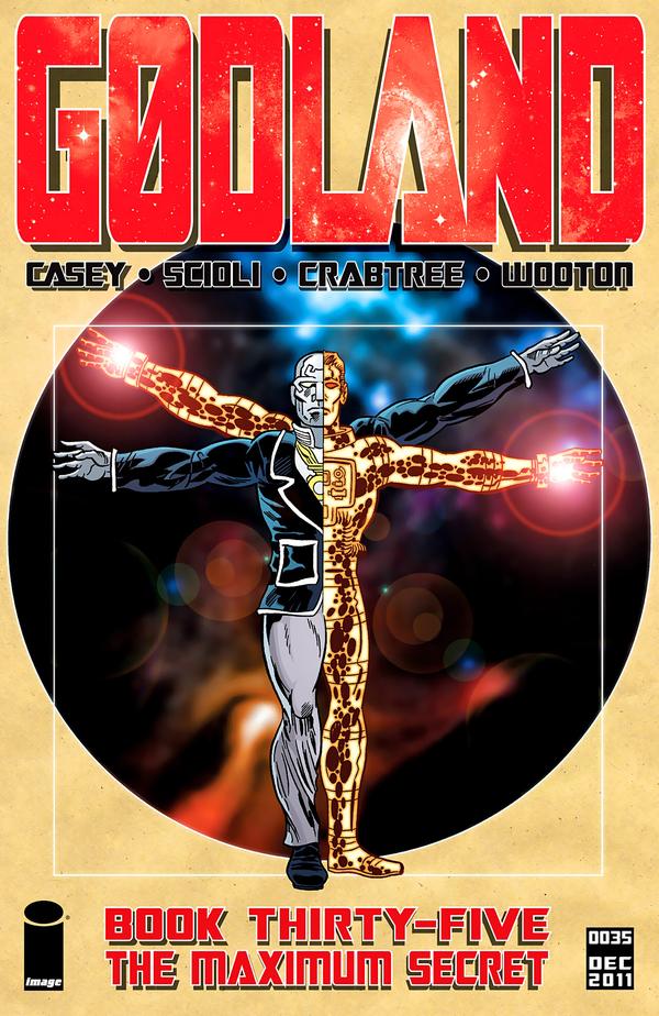 Godland #35 cover