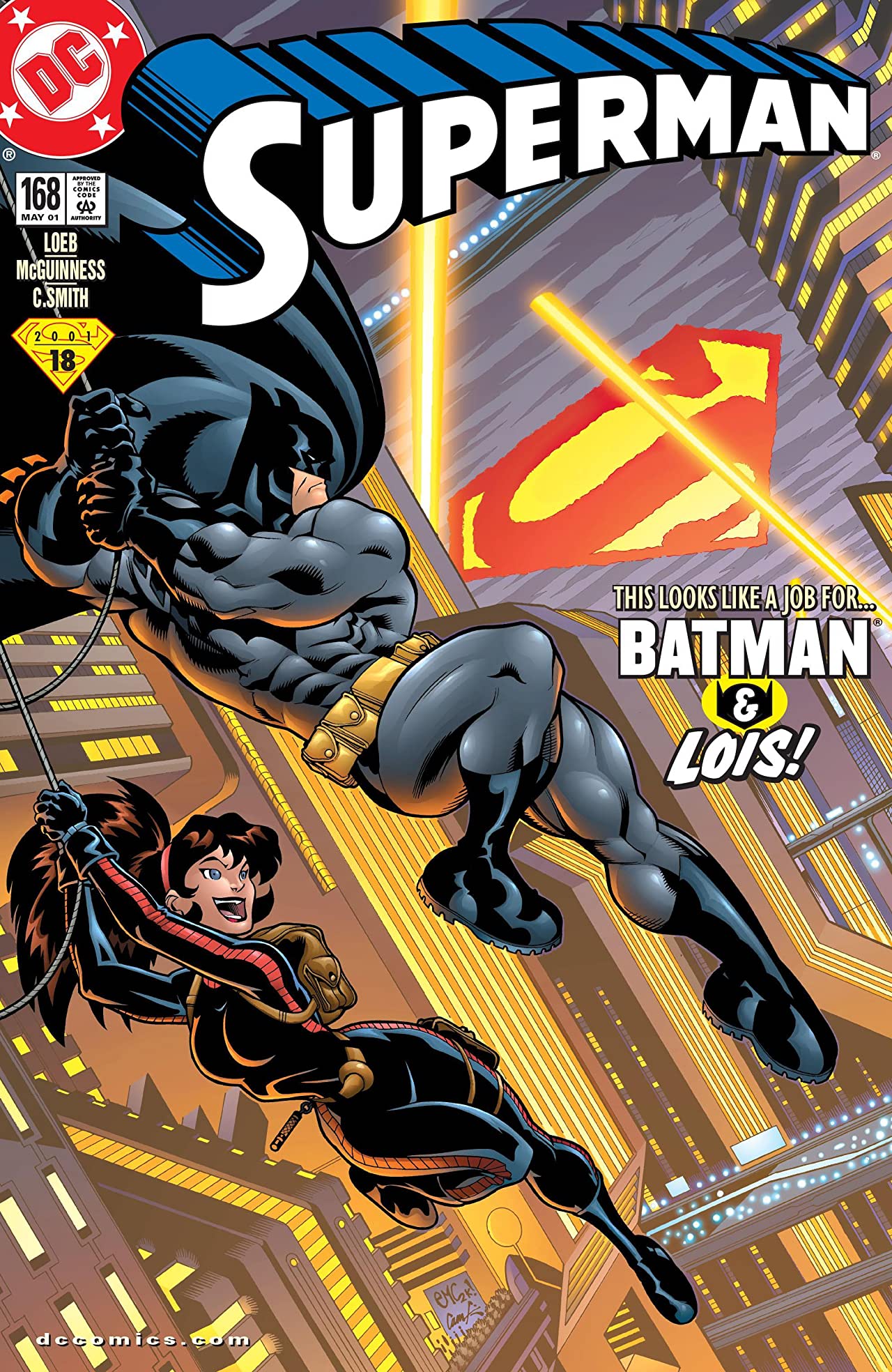 Superman #168 cover