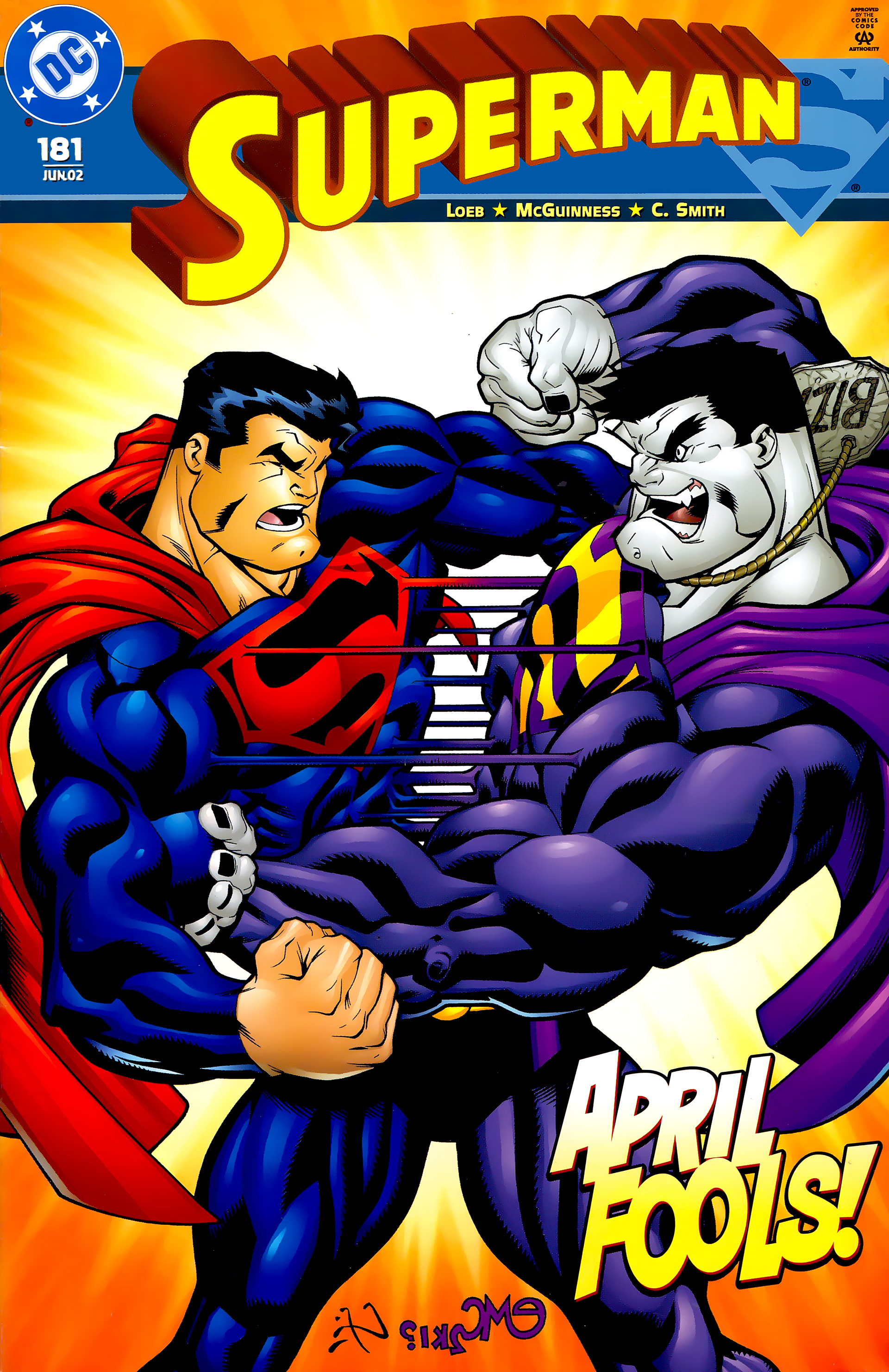 Superman #181 cover