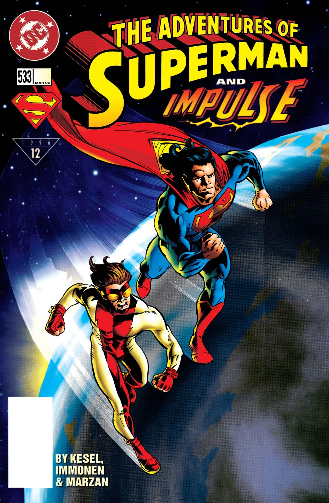 Adventures of Superman #533 cover