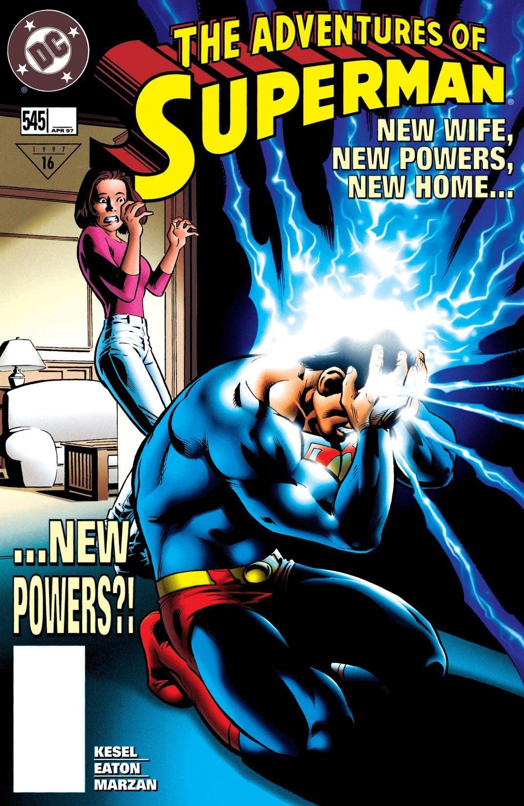 Adventures of Superman #545 cover