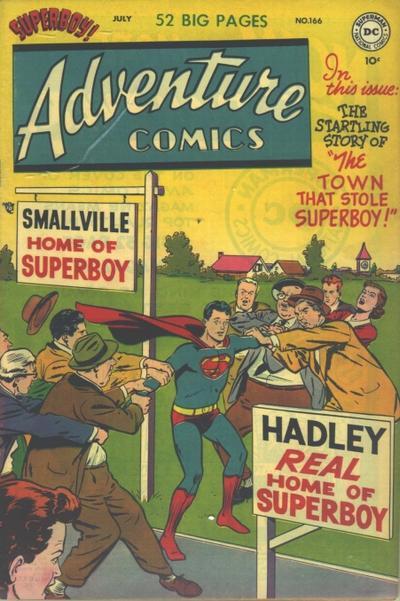 Adventure Comics #166 cover