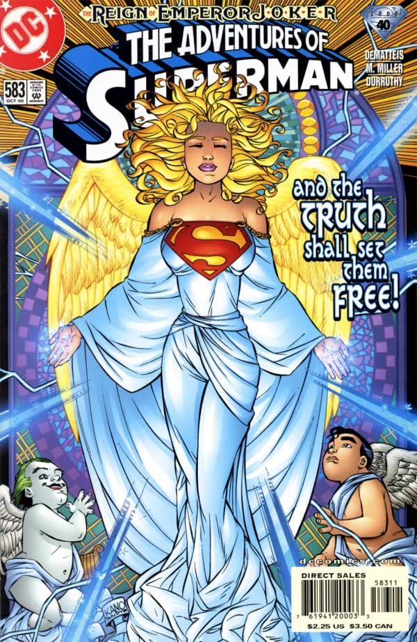 Adventures of Superman #583 cover