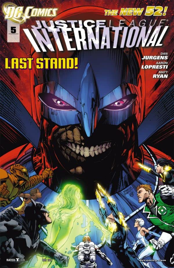 Justice League International #5 cover