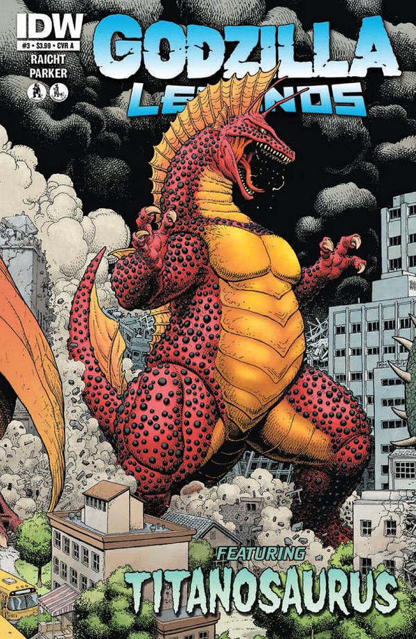 Godzilla Legends #3 cover