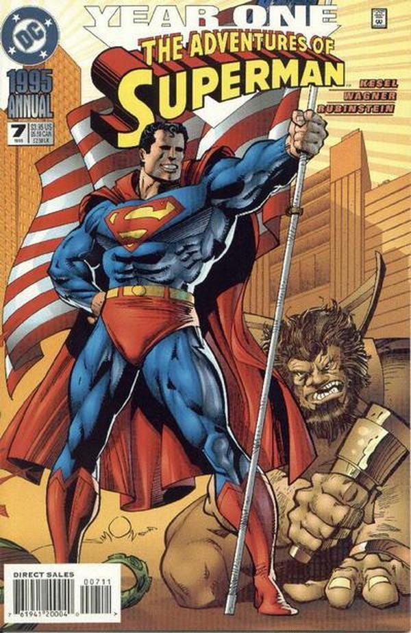 Adventures of Superman Annual #7 cover