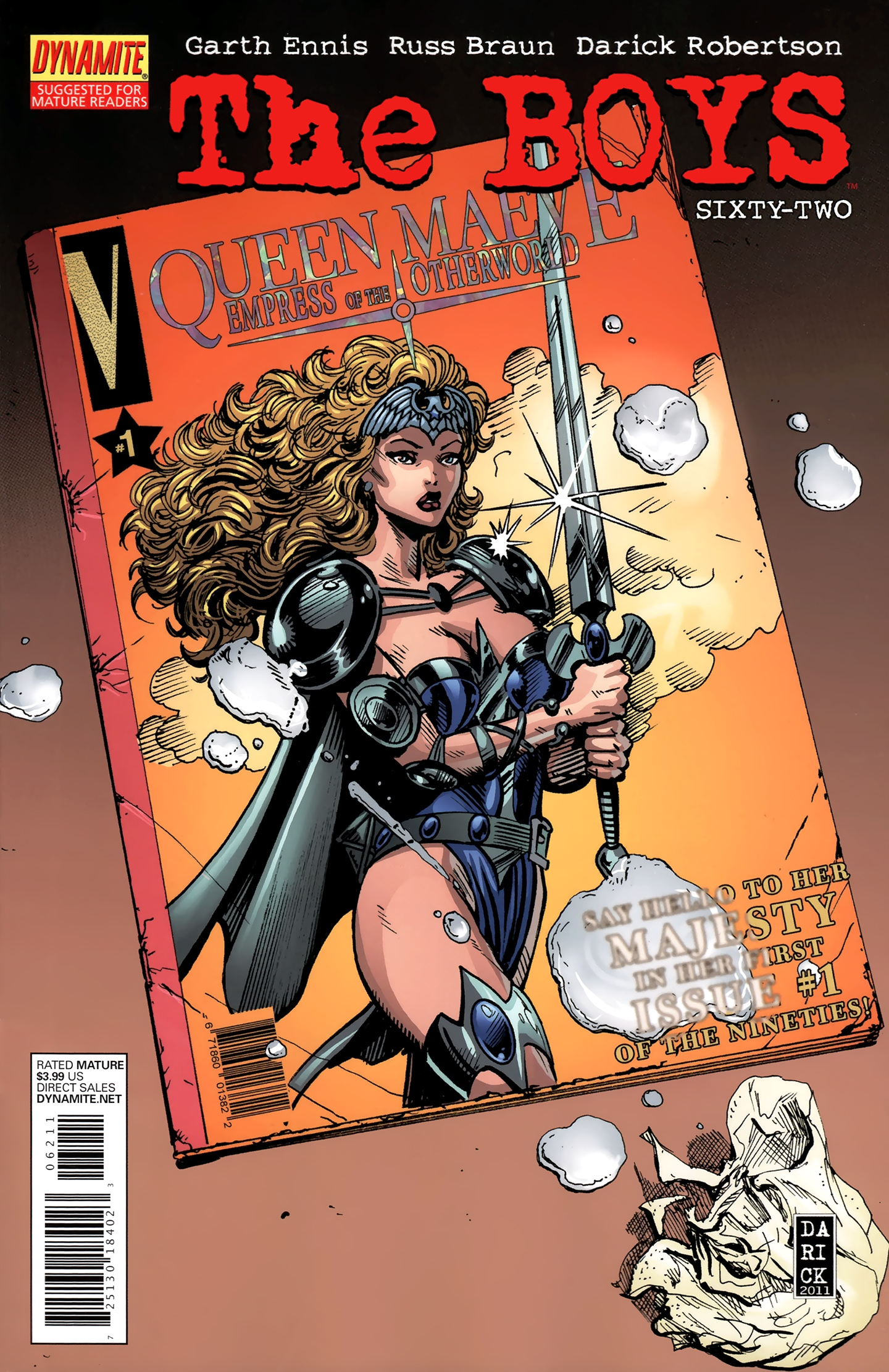 The Boys #62 cover