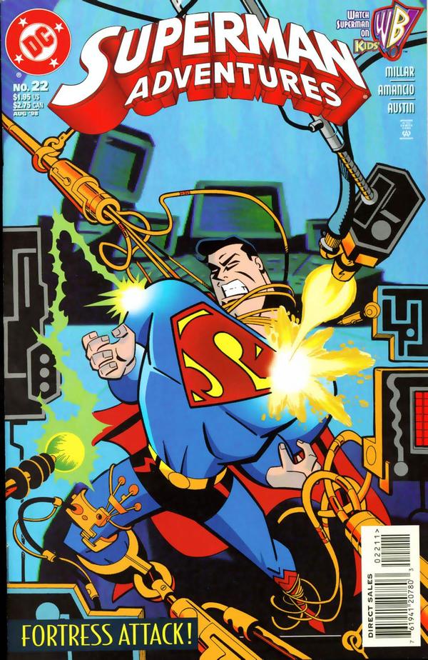 Superman Adventures #22 cover