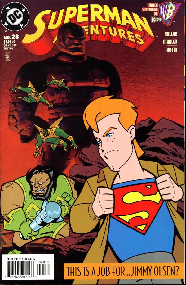 Superman Adventures #28 cover