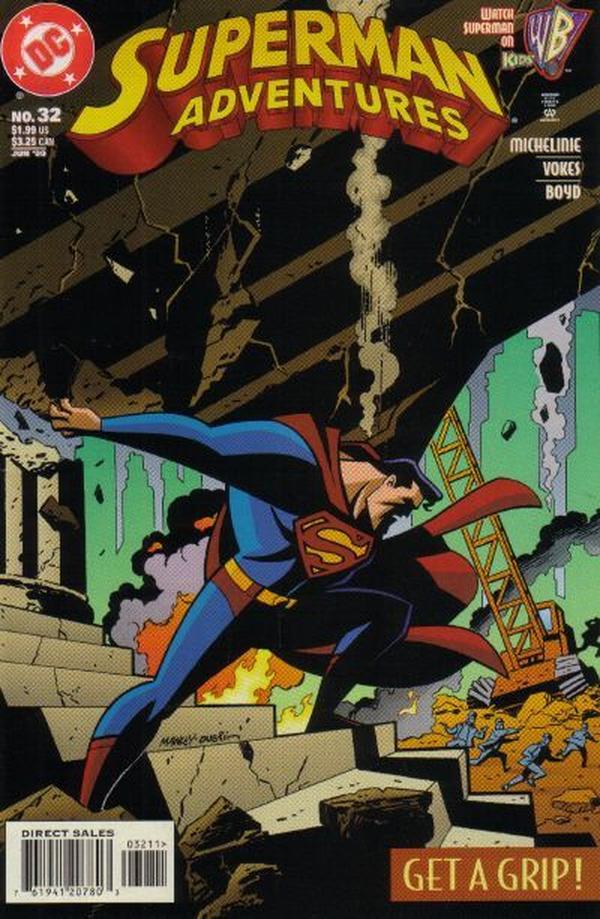 Superman Adventures #32 cover