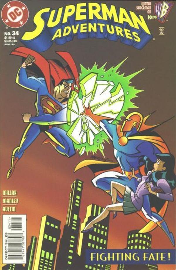 Superman Adventures #34 cover
