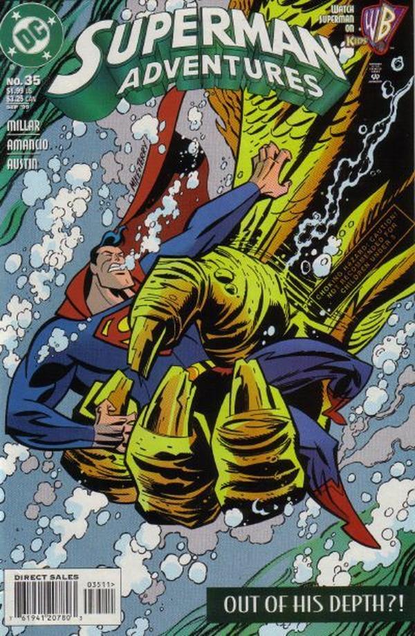 Superman Adventures #35 cover