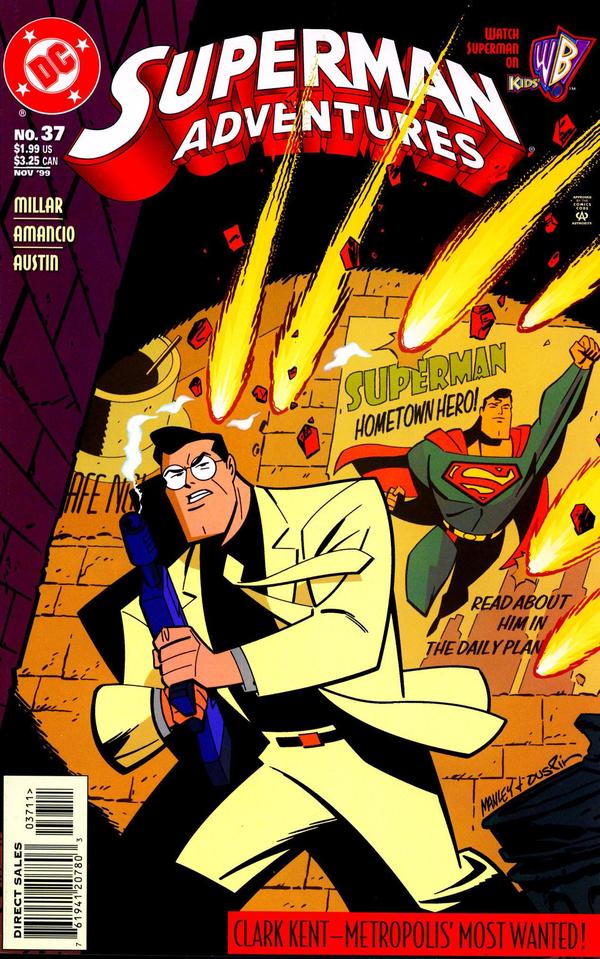 Superman Adventures #37 cover