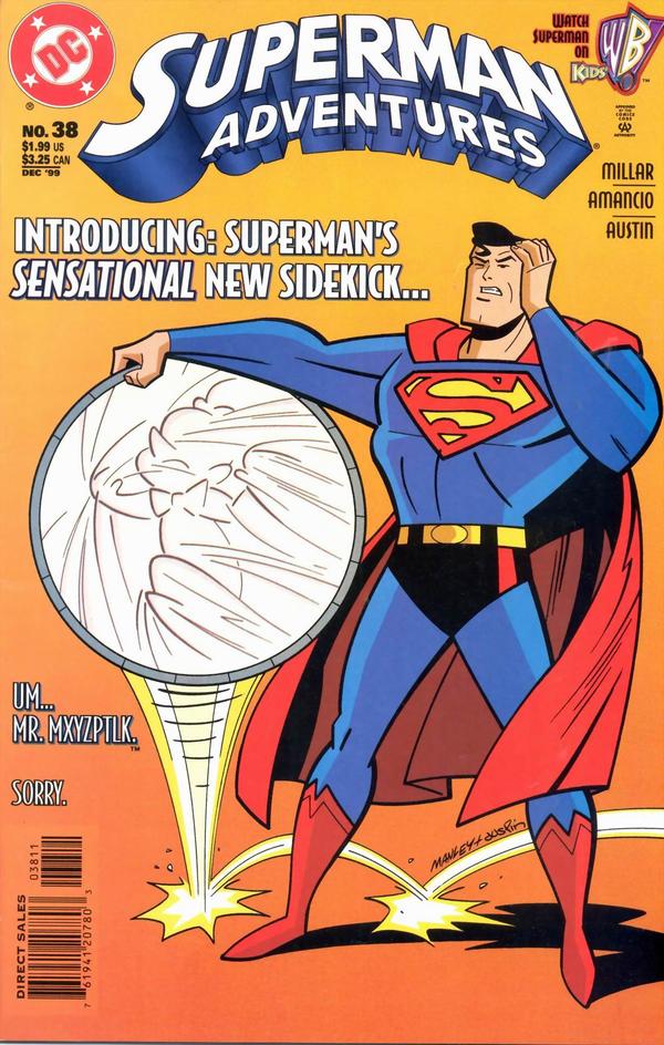 Superman Adventures #38 cover