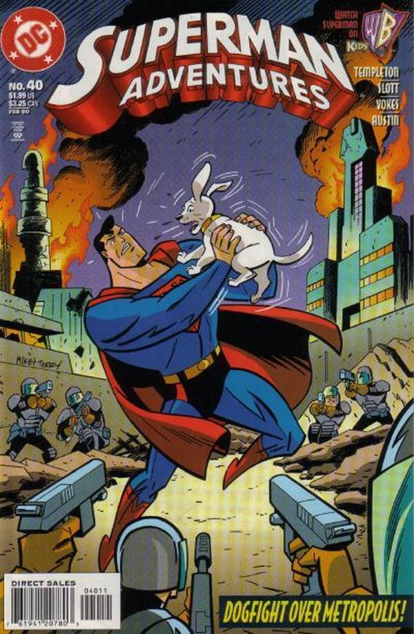 Superman Adventures #40 cover