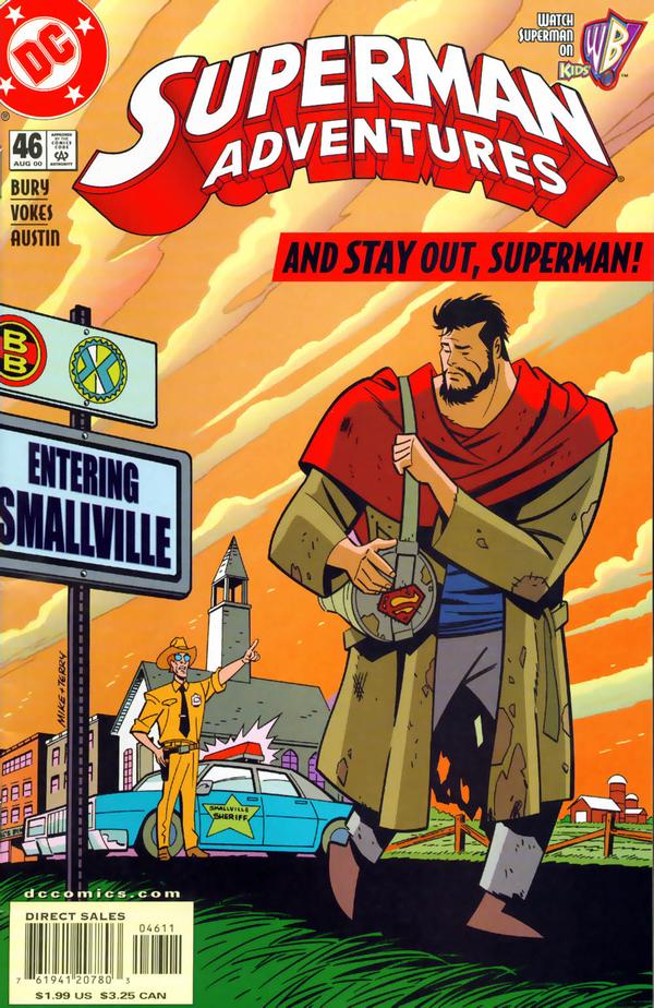 Superman Adventures #46 cover