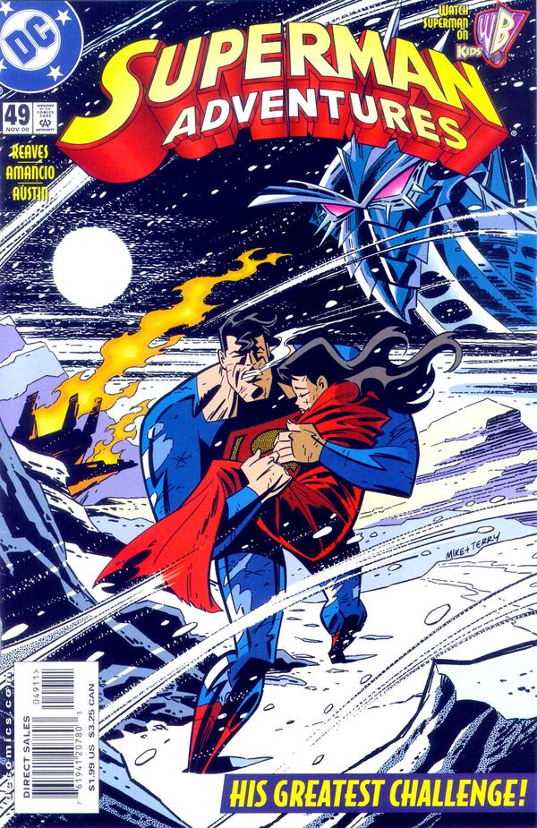 Superman Adventures #49 cover