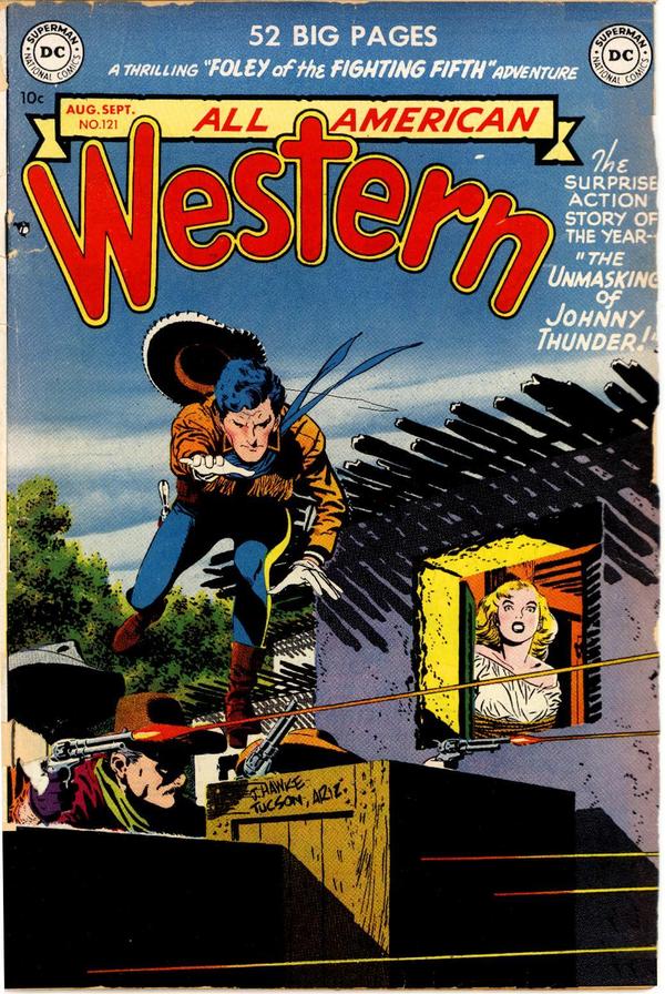 All-American Western #121 cover