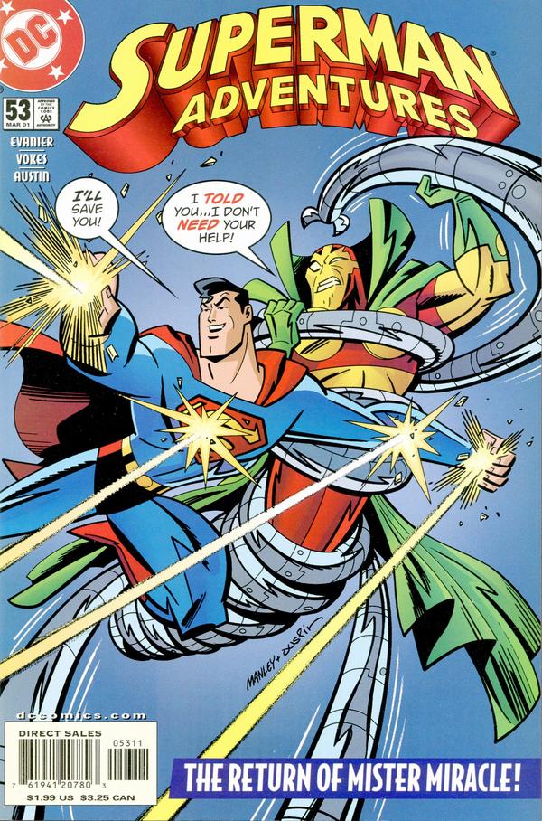 Superman Adventures #53 cover