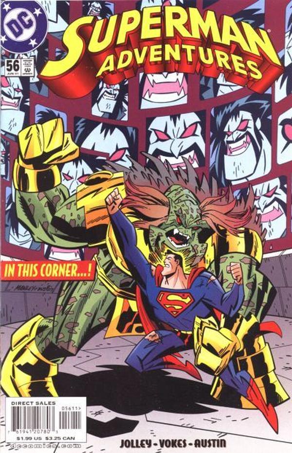Superman Adventures #56 cover