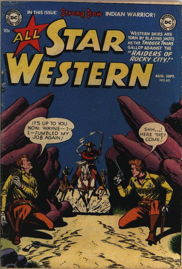 All Star Western #60 cover