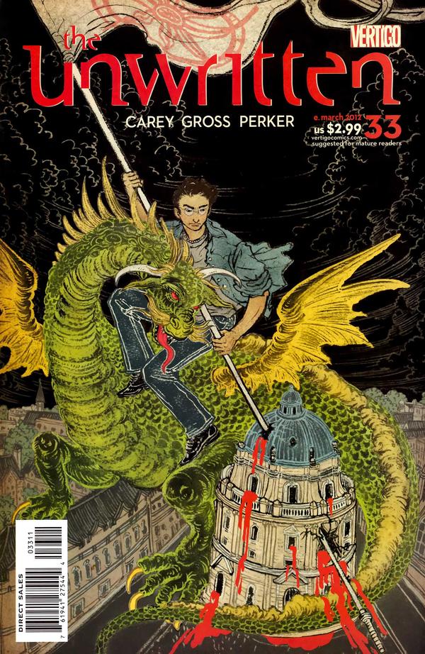 The Unwritten #33 cover