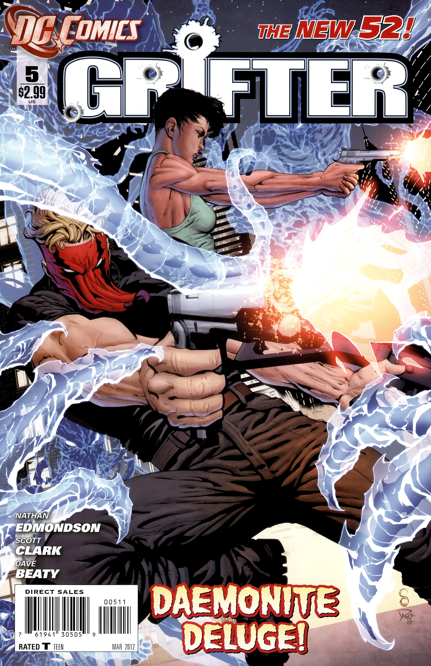 Grifter #5 cover