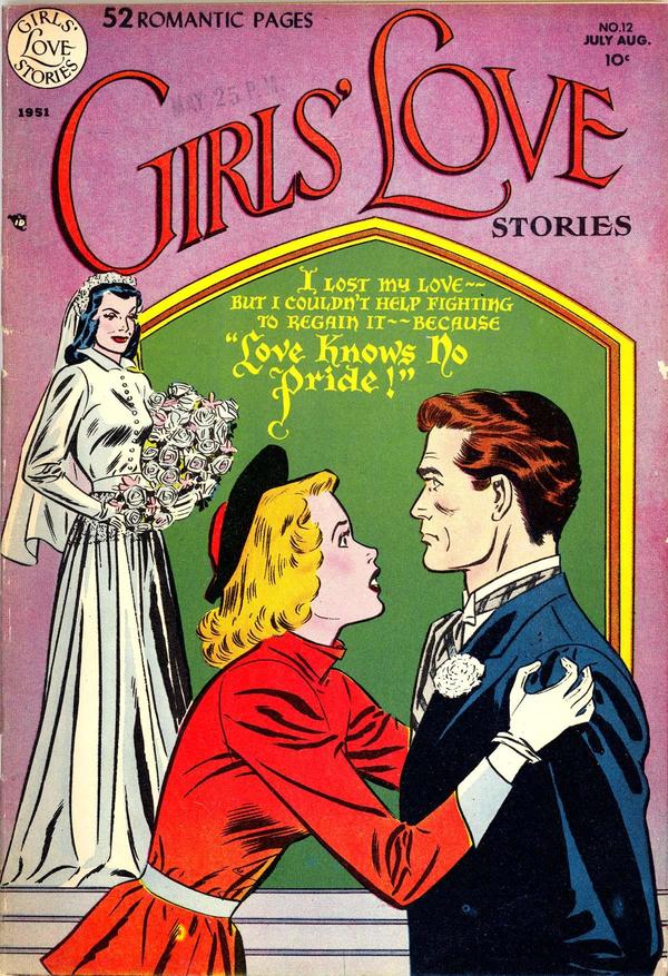 Girls' Love Stories #12 cover