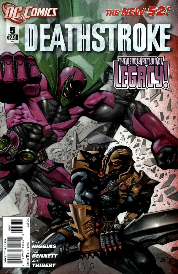 Deathstroke #5 cover