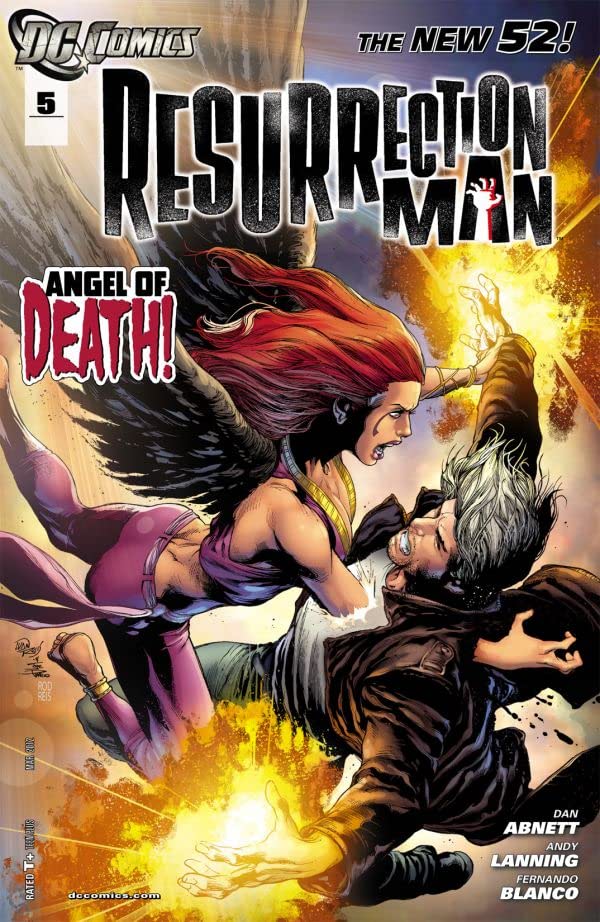 Resurrection Man #5 cover