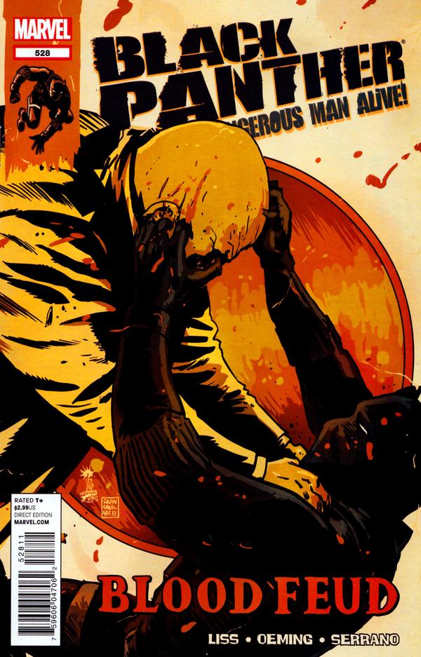 Black Panther: The Most Dangerous Man Alive #528 cover