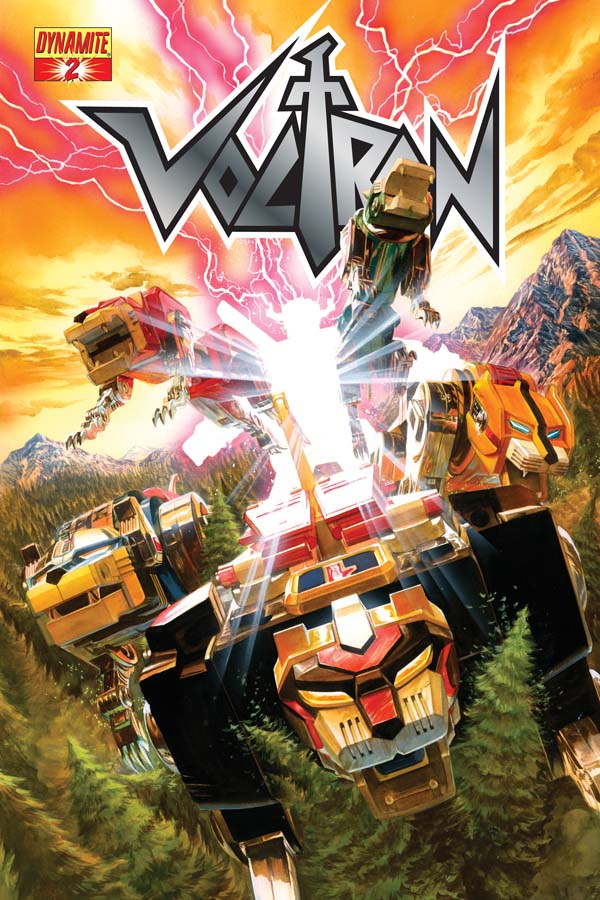 Voltron #2 cover