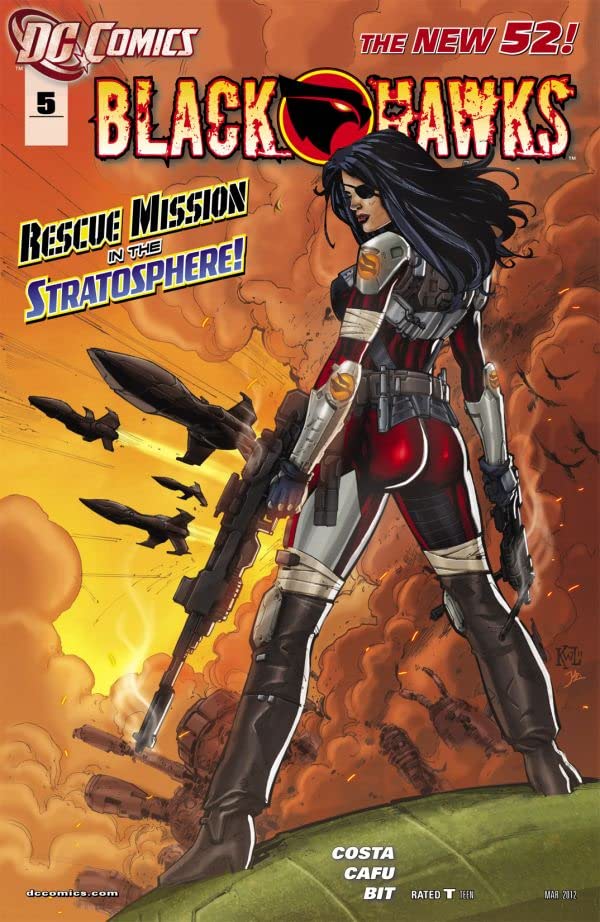 Blackhawks #5 cover