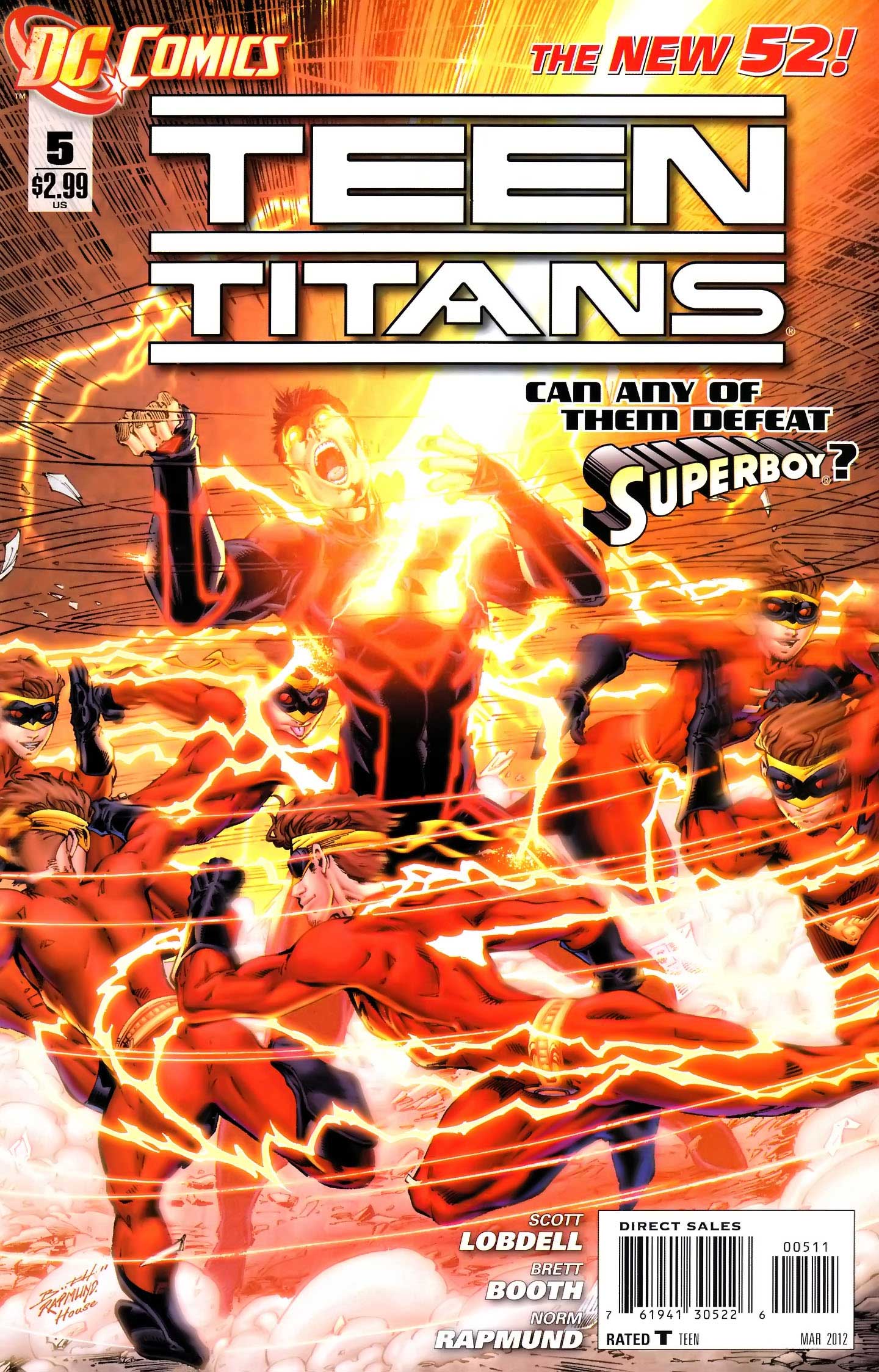 Teen Titans #5 cover