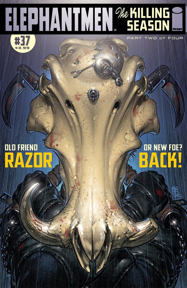 Elephantmen #37 cover