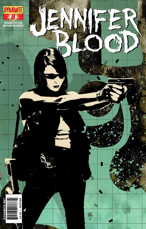 Jennifer Blood #8 cover