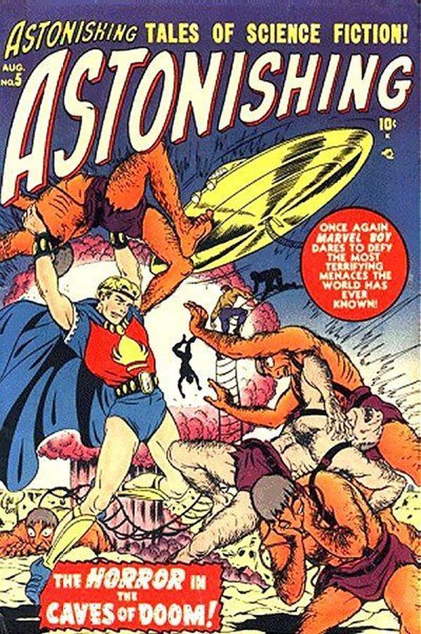 Astonishing #5 cover