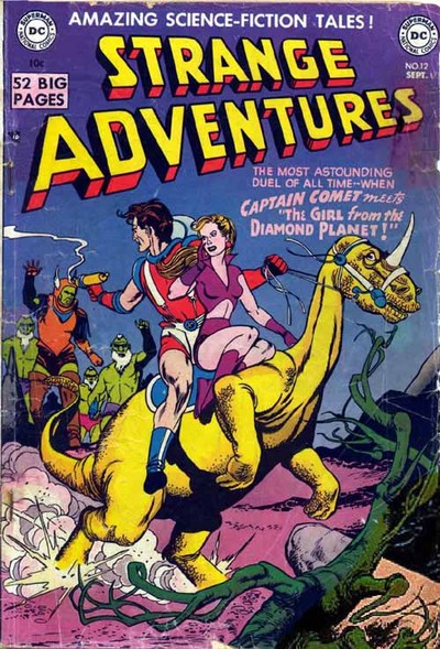 Strange Adventures #12 cover