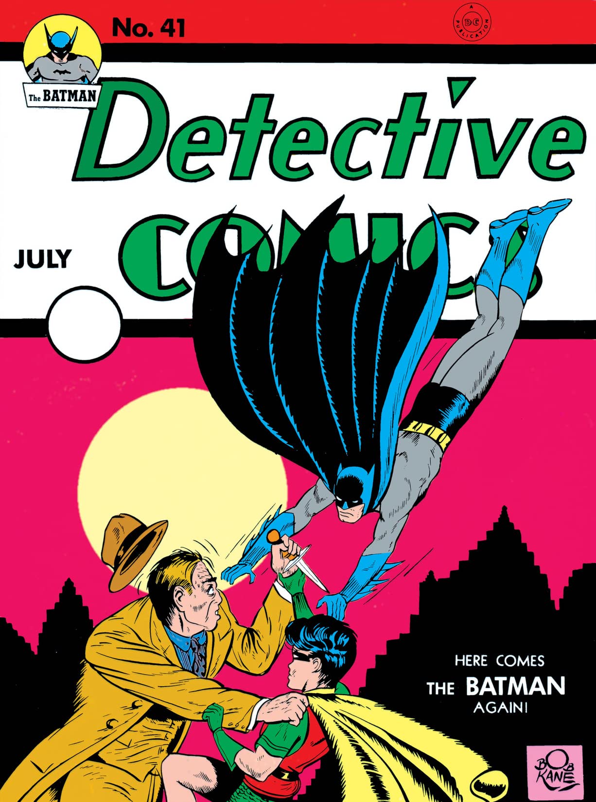 Detective Comics #41 cover