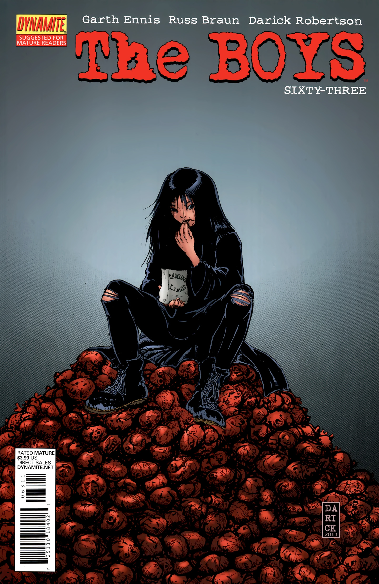 The Boys #63 cover
