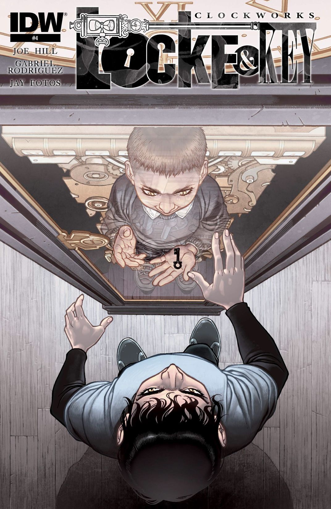Locke & Key: Clockworks #4 cover