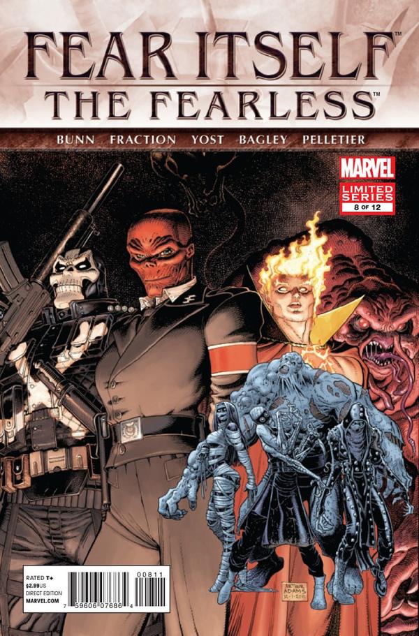 Fear Itself: The Fearless #8 cover