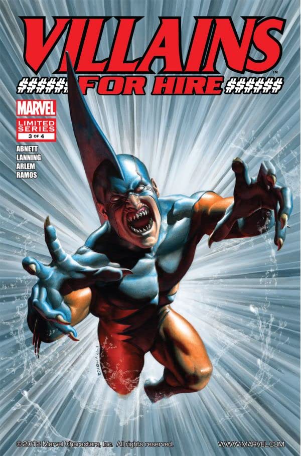 Villains for Hire #3 cover