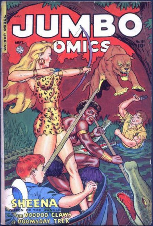 Jumbo Comics #151 cover